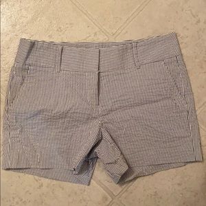 Ann Taylor Seersucker Shorts
